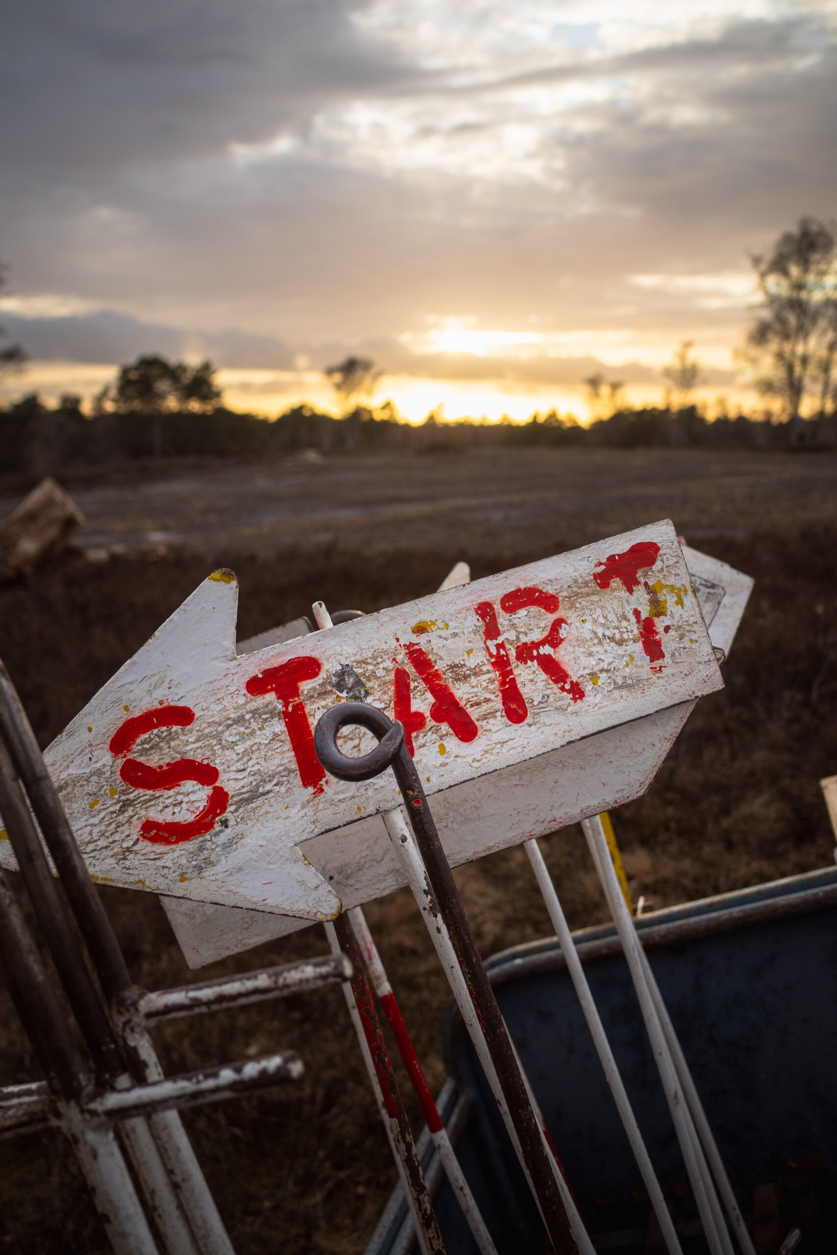 Anfliegen - Start