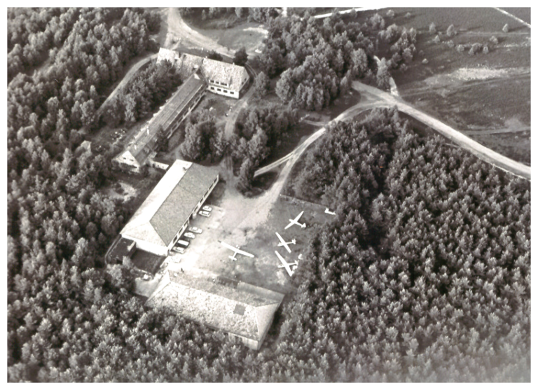 Zustand der Hallen etwa 1965